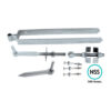 Field Gate Set - Adjustable 600mm Set
