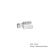 Field Gate Bottom Band Only 127mm Galvorite Silver Each