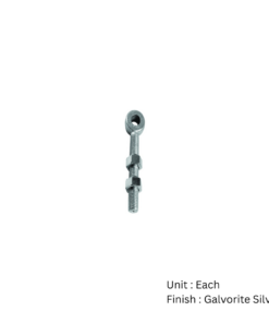 Adjustable Gate Eye - Pack Of 2 Galvorite Silver Pack