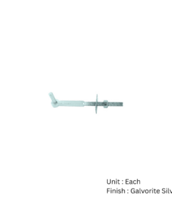 Hook To Bolt 327 X 19mm Galvorite Silver Each