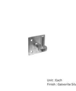Hook On Plate 100 X 100 X 19mm Galvorite Silver Each