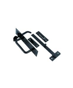 Suffolk Latch - Prepack 200mm Epoxy Black Set