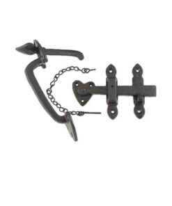 Black Antique Suffolk Latch Epoxy Black Set