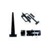 Single Gate Set With Suffolk Latch / Pad Bolt 400mm Set