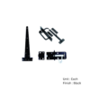 Single Gate Set With Suffolk Latch / Pad Bolt 400mm Set