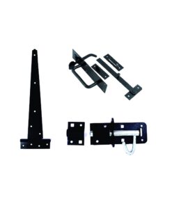 Single Gate Set With Suffolk Latch / Pad Bolt 400mm Set