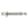 Stainless Steel Brenton Pad Bolt C/W Fixings - Coast Safe 316 Satin Stainless