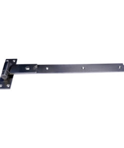 Stainless Steel Straight Hook and Band - Pair C/W Fixings - Coast Safe 316 Satin Stainless