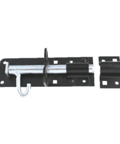 Premium Brenton Padbolt C/W Fixings Ebony Black