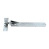 Premium Adjustable Hook and Band C/W Fixings Ebony Black