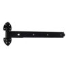 Premium Heavy Reversible Hinge C/W Fixings Ebony Black