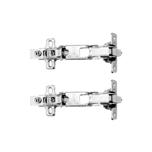 Sprung Cabinet Hinge 165 Degree Clip-On Plate 35mm Nickel Plated Pair 1 Sprung Cabinet Hinge 165 Degree Clip-On Plate 35mm Nickel Plated Pair