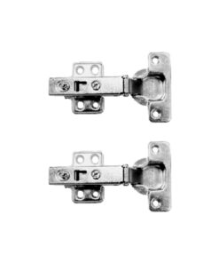 Unsprung Cabinet Hinge - Inc Plate 110 Degree 35mm Nickel Plated Pair