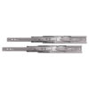 Draw Runner - Soft Close Ball Bearing Bright Zinc Plated Pair