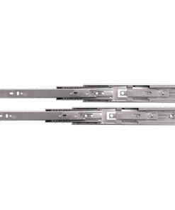 Draw Runner - Soft Close Ball Bearing Bright Zinc Plated Pair