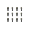 Jedo Rosetta Door Handles - 62.5mm Dia Rose, 51.5mm Dia Knob, 76mm Projection