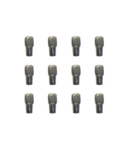 Jedo Rosetta Door Handles - 62.5mm Dia Rose, 51.5mm Dia Knob, 76mm Projection