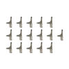 Sichern Push In Shelf Support Pack Of 16 Nickel Plated Pack