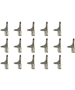 Sichern Push In Shelf Support Pack Of 12 Nickel Plated Pack