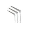 London Shelf Bracket x 20 White Pack with Different Sizes