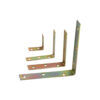 Corner Brace - Prepack 6 Bright Zinc Plated with Different Sizes Pack