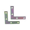 Corner Plate Bright Zinc Plated with Different Sizes Pack