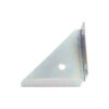 Steel Corner Bkt - Flange Pattern X100 50x50mm Bright Zinc Plated 100