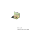 Stretcher Plate (Pack Of 6) 40mm Bright Zinc Plated Pack