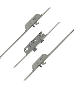 C-TS Latch Deadbolt 2 Hooks 2 Rollers Split Spindle 16mm/24mm Top Hat Faceplate Multipoint Door Lock