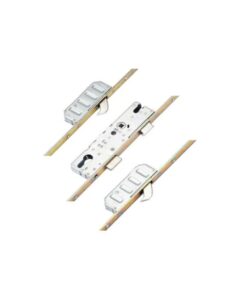 Cobra Latch Deadbolt 2 Hooks Lift Lever Split Spindle Multipoint Door Lock Short Version 1340mm