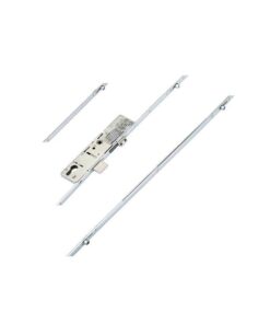 Latch Deadbolt 4 Rollers Split Spindle Multipoint Door Lock - Option 1 (top roller to spindle = 730mm)