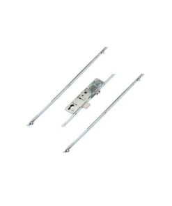 Latch Deadbolt 2 Rollers 2 Mushrooms Split Spindle Multipoint Door Lock - Option 1 (top roller to spindle = 730mm)