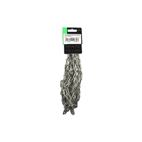 Link Chain Galvanised - Hot Spletter Galvanised with two Different Sizes Each