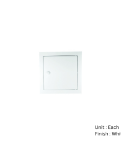 Access Panel 2hr Fire Rated Metal Lockable 300x300mm White Each