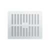 Hit And Miss Ventilator C/W Mesh White Pvc With Different Sizes Each