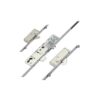Latch Deadbolt 2 Hooks 4 Rollers Split Spindle Multipoint Door Lock - Option 1 (top hook to spindle = 610mm)