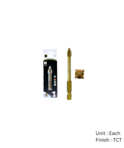 Four Point Cutter Hex Shank Glass,Mirror,Ceramic And Marble With Multiple Sizes Each