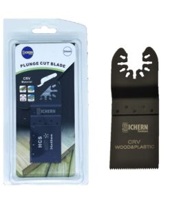 Multi Tool Blade Wood Flush Cut 34mm and 68mm Black Each