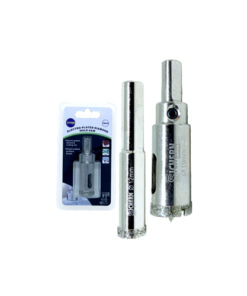 Diamond Hole Saw With Pilot Bit Chrome Finish with Different Sizes Each