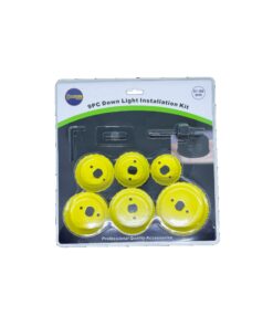 Downlight Kit 9pc 51,60,65,72,75,86mm Arbor, Drive Plate, Hex Key Wrench Other Xxxx Each