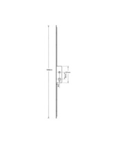 Alternative view of Passive Lock Lift Lever Multipoint Door Lock - Interlocking Composite Door Version