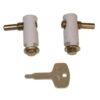 829 Metal Casement Window Cockspur Handle Lock
