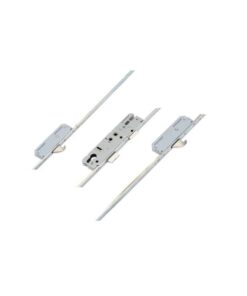 Latch Deadbolt 2 Hooks Lift Lever Multipoint Door Lock (top hook to spindle = 375mm)