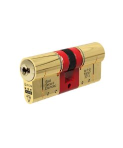 WXM Euro Double Cylinders British Standard Kitemarked TS007 3* - Brass or Chrome Finish (LEAD TIME: 2-3 DAYS)