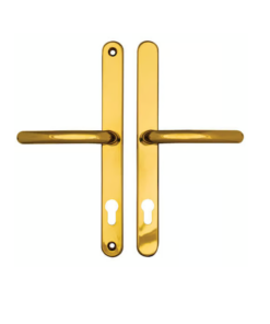 Universal Lever Lever UPVC Multipoint Door Handles - 92mm PZ Sprung 265mm Screw Centres