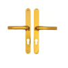 Lever Lever UPVC Multipoint Door Handles - 70mm PZ Unsprung 240mm Screw Centres - Top Screw to Spindle 105mm