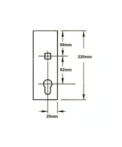 Alternative view of Bifold Passive Genuine Multipoint Gearbox - Lift Lever or Split Spindle