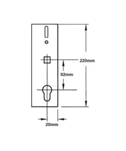 Alternative view of Passive Genuine Multipoint Gearbox - Lift Lever