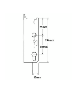 Alternative view of Passive Genuine Multipoint Gearbox - Lift Lever