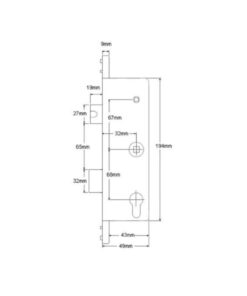 Alternative view of SL16 Genuine Multipoint Gearbox - Lift Lever or Split Spindle